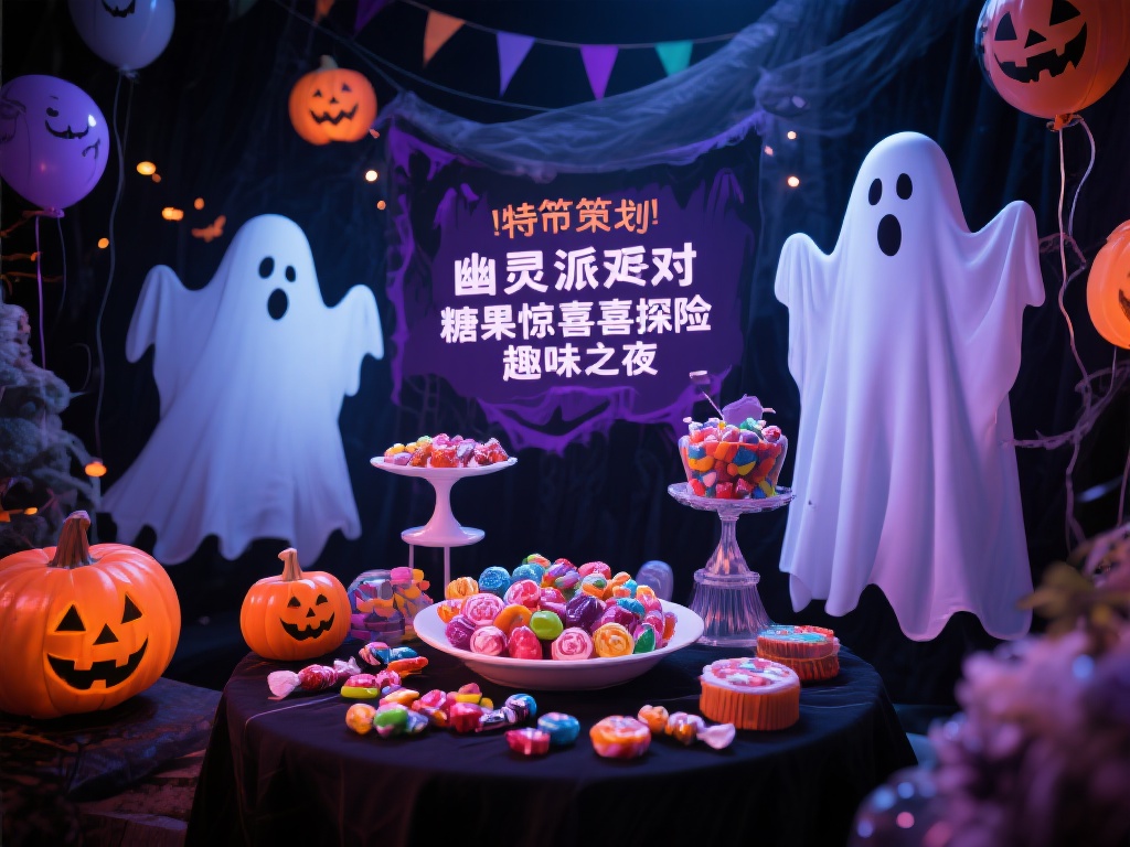 通过精心策划的“幽灵派对糖果惊喜探险趣味之夜”，每