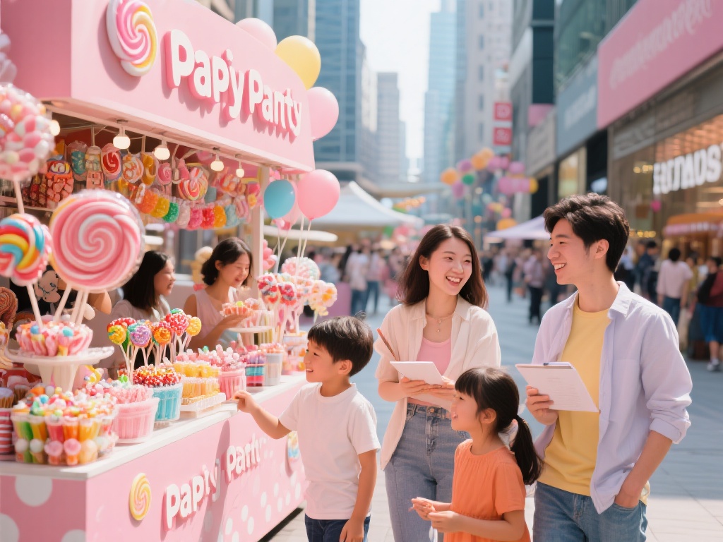在踏上糖果派对加盟之路之前，深入的市场调研至关重要