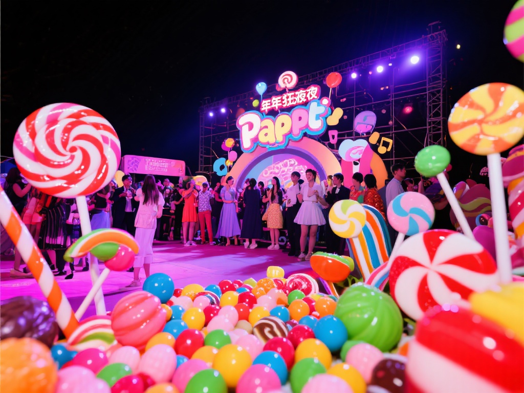 518糖果派对狂欢夜，让甜蜜时光尽情绽放