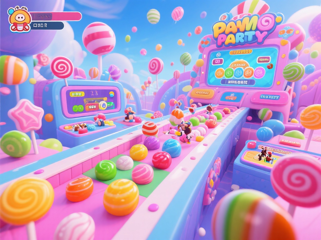 畅享糖果派对电玩世界,欢乐不停歇狂欢开启 糖果派对类电玩世界里,每一次挑战都是一次视觉与听觉