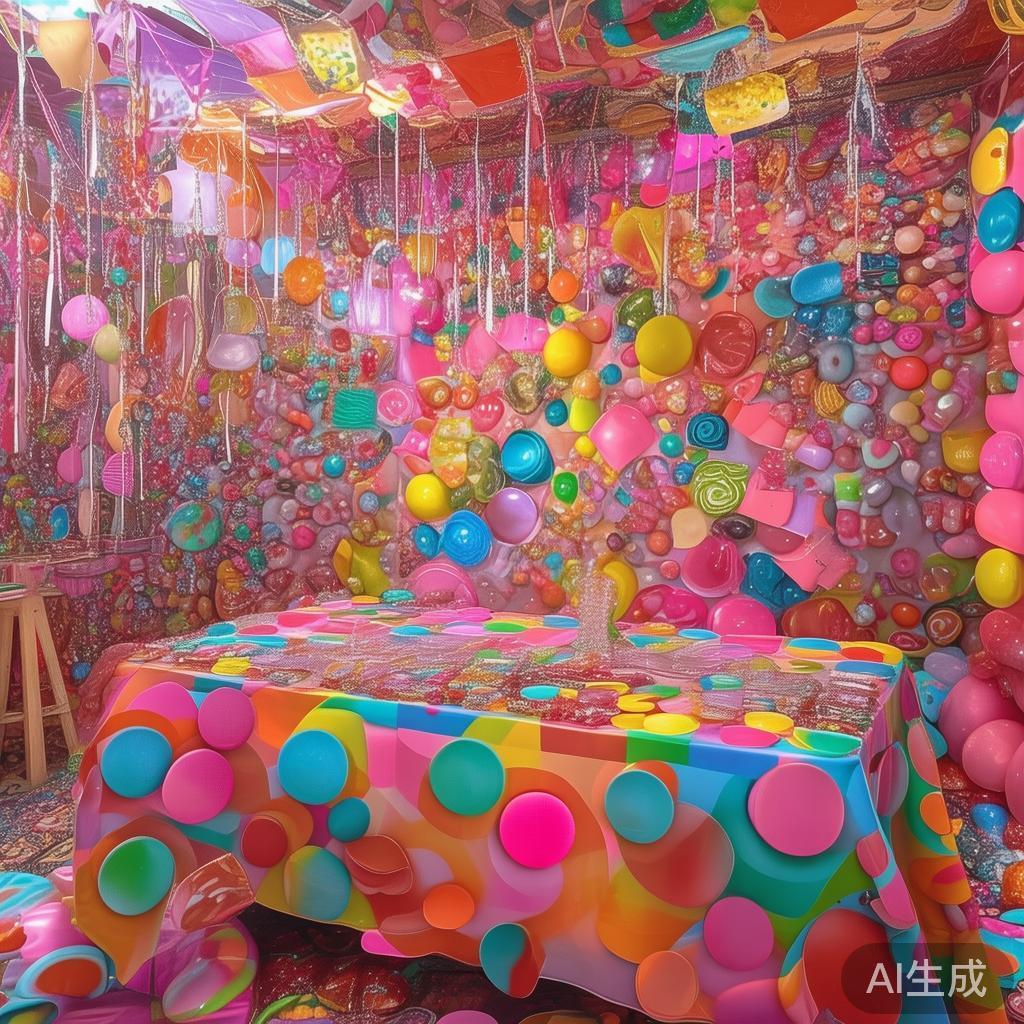 甜蜜欢庆:创意糖果生日派对策划与趣味互动活动推荐 布置与装饰,营造梦幻氛围
以“糖果”为核心元素的