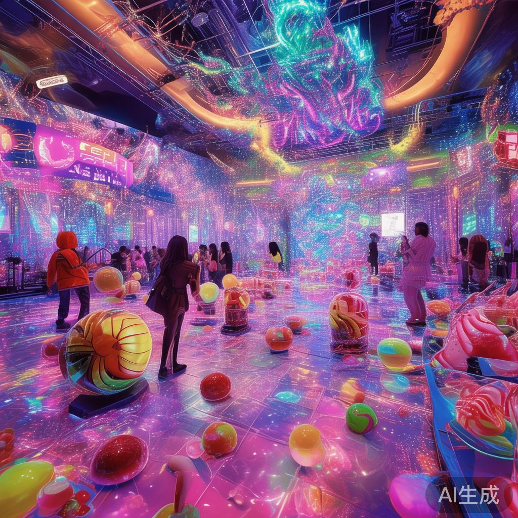 糖果派对2000:引领未来的甜蜜狂欢盛大盛宴 以“糖果派对2000”为题,彰显出未来派的想象空间