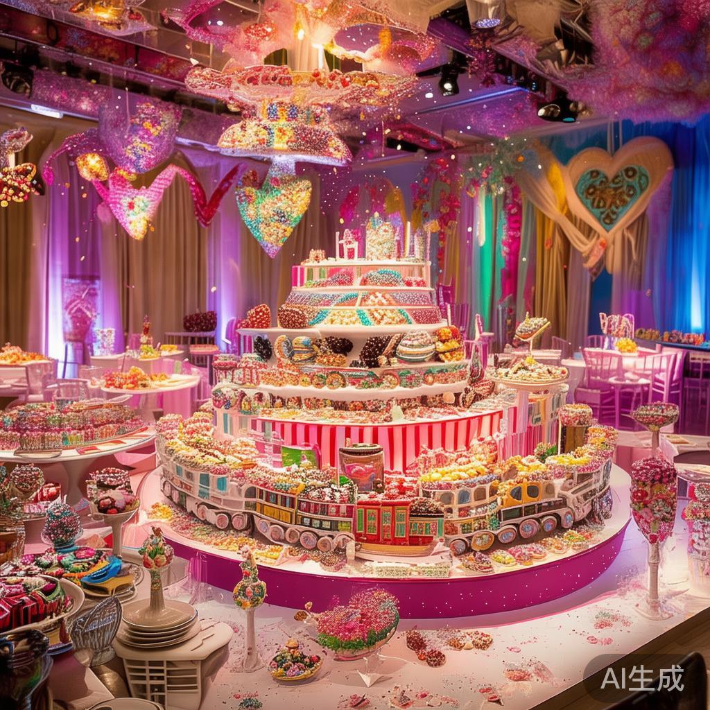 每场成功的派对都离不开细致的布置与用心的准备。甜蜜