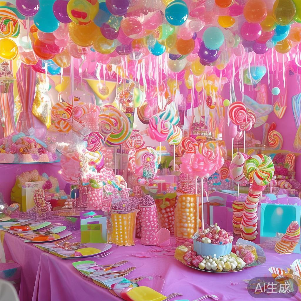 在筹备一场糖果派对时，主题的确立至关重要。可以选择